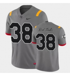 Men Air Force Falcons Demonte Meeks Game Anthracite Red Tails Alternate Jersey