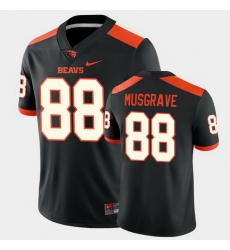 Men Oregon State Beavers Luke Musgrave College Football Black Game Jersey