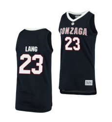 Gonzaga Bulldogs Matthew Lang Navy Alumni Basketball Men'S Jersey