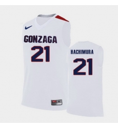 Gonzaga Bulldogs Rui Hachimura White Replica Men'S Jersey