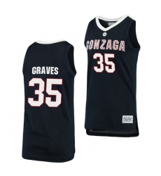 Gonzaga Bulldogs Will Graves Navy Alumni Basketball Men'S Jersey
