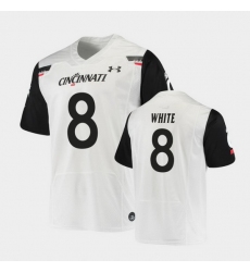 Men Cincinnati Bearcats Jarell White Replica White Football Jersey