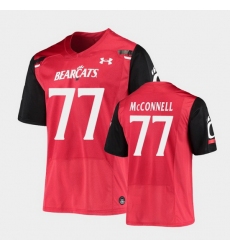 Men Cincinnati Bearcats Vincent Mcconnell Replica Red Football Jersey