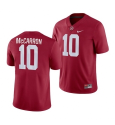 Alabama Crimson Tide AJ McCarron Men's Crimson Game Nike Jersey