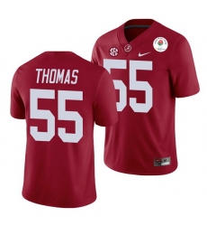 Alabama Crimson Tide Derrick Thomas Crimson 2021 Rose Bowl College Football Jersey