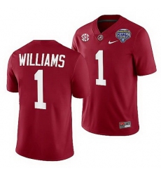 Alabama Crimson Tide Jameson Williams Crimson 2021 Cotton Bowl College Football Playoff Jersey