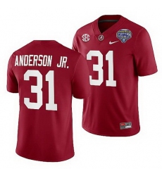 Alabama Crimson Tide Will Anderson Jr. Crimson 2021 Cotton Bowl College Football Playoff Jersey