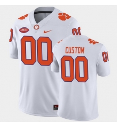 Men Women Youth Toddler Clemson Tigers Custom College Football White Away Game Jersey