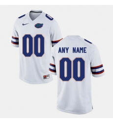Men Women Youth Toddler Florida Gators Custom College Limited Football White Jersey