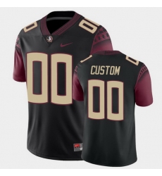 Men Women Youth Toddler Florida State Seminoles Custom College Football Black Alternate Game Jersey