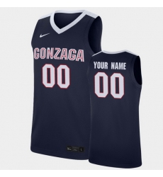 Men Women Youth Toddler Gonzaga Bulldogs Custom Replica Navy College Basketball Jersey