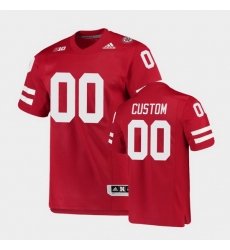 Men Women Youth Toddler Nebraska Cornhuskers Custom College Football Scarlet Premier Jersey