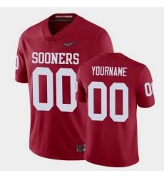 Men Women Youth Toddler Oklahoma Sooners Custom College Football Crimson Playoff Game Jersey