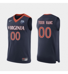 Men Women Youth Toddler Virginia Cavaliers Custom Navy 2019 Men Women Youth Toddler Basketball Champions Jersey