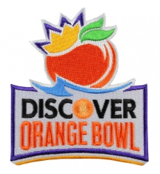 Orange Bowl Jersey Patch Biaog
