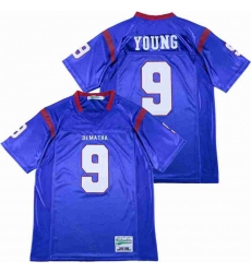 Men CHASE YOUNG 9 DEMATHA CATHOLIC HS FOOTBALL JERSEY