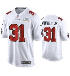 Antoine Winfield Jr. Buccaneers White Super Bowl Lv Game Fashion Jersey