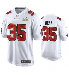 Jamel Dean Buccaneers White Super Bowl Lv Game Fashion Jersey