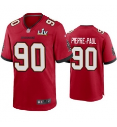Jason Pierre Paul Buccaneers Red Super Bowl Lv Game Jersey