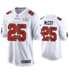 Lesean Mccoy Buccaneers White Super Bowl Lv Game Fashion Jersey