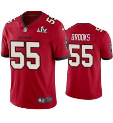 Men Derrick Brooks Buccaneers Red Super Bowl Lv Vapor Limited Jersey