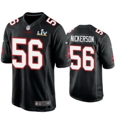 Men Hardy Nickerson Buccaneers Black Super Bowl Lv Game Fashion Jersey