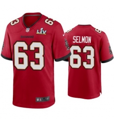 Men Lee Roy Selmon Buccaneers Red Super Bowl Lv Game Jersey