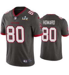 Men O.J. Howard Buccaneers Pewter Super Bowl Lv Vapor Limited Jersey
