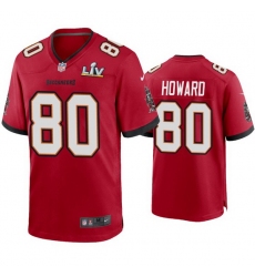 Men O.J. Howard Buccaneers Red Super Bowl Lv Game Jersey