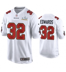 Mike Edwards Buccaneers White Super Bowl Lv Game Fashion Jersey