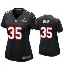 Women Jamel Dean Buccaneers Black Super Bowl Lv Game Fashion Jersey