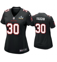 Women Ke'Shawn Vaughn Buccaneers Black Super Bowl Lv Game Fashion Jersey
