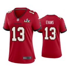 Women Mike Evans Buccaneers Red Super Bowl Lv Game Jersey