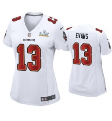 Women Mike Evans Buccaneers White Super Bowl Lv Game Fashion Jersey