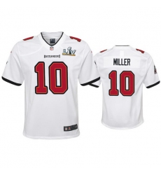 Youth Scotty Miller Buccaneers White Super Bowl Lv Game Jersey