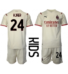 Kids AC Milan Soccer Jerseys 003