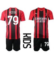 Kids AC Milan Soccer Jerseys 011