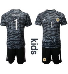 Kids Argentina Short Soccer Jerseys 004