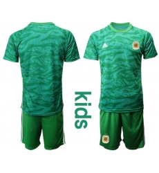 Kids Argentina Short Soccer Jerseys 019