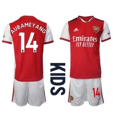 Kids Arsenal Soccer Jerseys 012