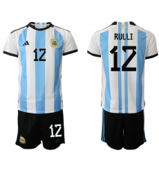 Men FIFA 2022 Argentina Soccer Jersey 026