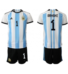Men FIFA 2022 Argentina Soccer Jersey 027