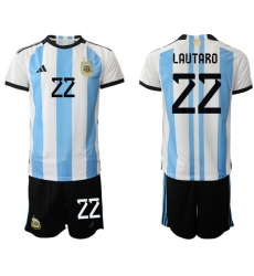 Men FIFA 2022 Argentina Soccer Jersey 028