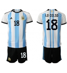 Men FIFA 2022 Argentina Soccer Jersey 032
