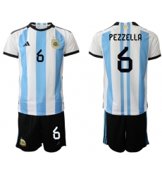 Men FIFA 2022 Argentina Soccer Jersey 041