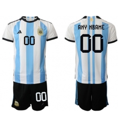 Men FIFA 2022 Argentina Soccer Jersey Customized II
