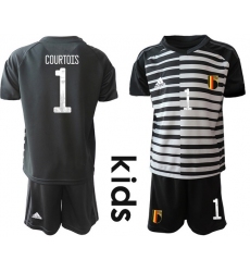 Kids Belgium Short Soccer Jerseys 004
