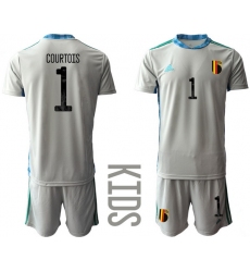Kids Belgium Short Soccer Jerseys 017