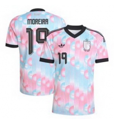 Men 19Diego Moreira Belgium Jersey 2 Men 19Diego Moreira Belgium Jersey 2