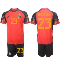 Men FIFA 2022 Belgium Soccer Jersey 002